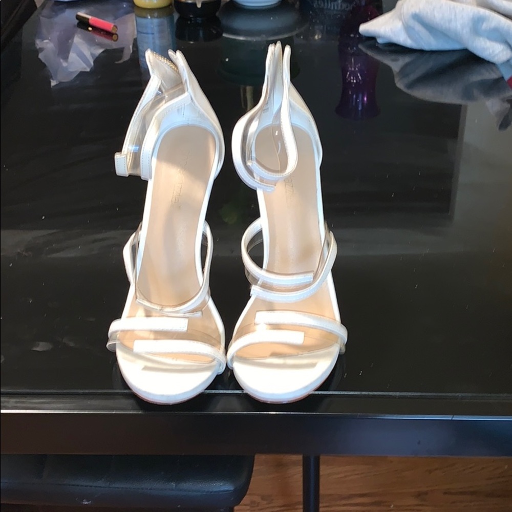 Strappy sexy heels